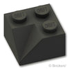 スロープ 45° 2 x 2 - インナー：[Black / ブラック]