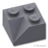 スロープ 45° 2 x 2 - インナー：[Dark Bluish Gray / ダークグレー]