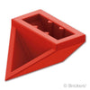 スロープ インバート ダブル 45° 2 x 1：[Red / レッド]