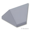 スロープ インバート ダブル 45° 2 x 1：[Light Bluish Gray / グレー]