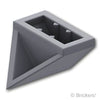 スロープ インバート ダブル 45° 2 x 1：[Dark Bluish Gray / ダークグレー]