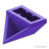 スロープ インバート ダブル 45° 2 x 1：[Dark Purple / ダークパープル]
