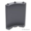 シリンダー クォーター 4 x 4 x 6：[Dark Bluish Gray / ダークグレー]