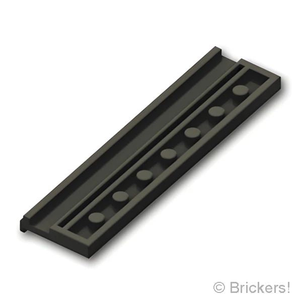 LEGO® パーツ 6161298 プレート 2 x 8 - ドアレール：[Black / ブラック] 30586-026 