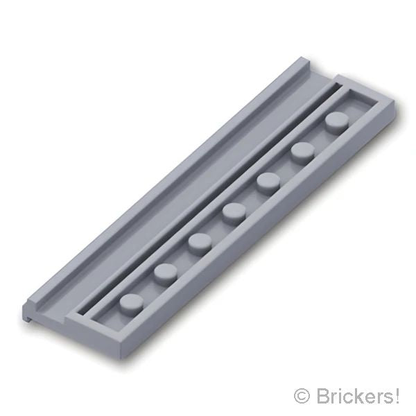 LEGO® パーツ 4222019 プレート 2 x 8 - ドアレール：[Light Bluish Gray / グレー] 30586-194 