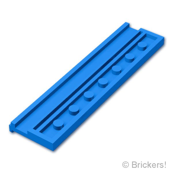 LEGO® パーツ 6583500 プレート 2 x 8 - ドアレール：[Dark Azure / ダークアズール] 30586-321 