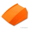 スロープ カーブ 2 x 2 - リップ：[Orange / オレンジ]