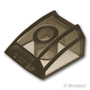 スロープ カーブ 2 x 2 - リップ：[Tr,Brown / トランスブラウン]