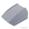 スロープ カーブ 2 x 2 - リップ：[Light Bluish Gray / グレー]