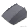 スロープ カーブ 2 x 2 - リップ：[Dark Bluish Gray / ダークグレー]