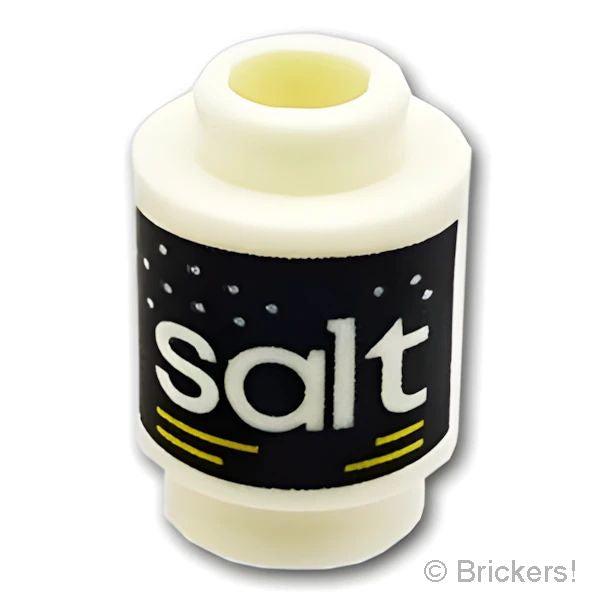 LEGO® パーツ 6440382 ラウンドブロック 1 x 1 - Salt / 塩：[White / ホワイト] 3062pb076-001 の商品ページ｜レゴ®パーツ バラ売りのブリッカーズ