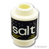 ブロック ラウンド 1 x 1 - Salt / 塩：[White / ホワイト]