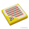 タイル 2 x 2 - マリオセンサーコード「クエスチョン」：[Yellow / イエロー]