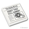 タイル 2 x 2 - The Daily Brick 新聞 ：[White / ホワイト]