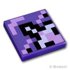 タイル 2 x 2 - 紫色の彩釉テラコッタ(マインクラフト)：[Dark Purple / ダークパープル]