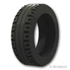 タイヤ 43.2mm x 14mm - ソリッド：[Black / ブラック]