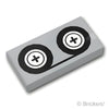 タイル 1 x 2 - テープ：[Light Bluish Gray / グレー]