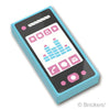 タイル 1 x 2 - スマートフォン：[Md,Azure / ミディアムアズール]