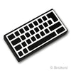 タイル 1 x 2 - シンプルキーボード：[Black / ブラック]