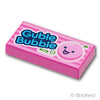 タイル 1 x 2 - 'Guble Bubble'風船ガム：[Dark Pink / ダークピンク]