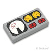 タイル 1 x 2 - ゲージ：[Light Bluish Gray / グレー]