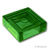 タイル 1 x 1：[Tr,Green / トランスグリーン]