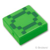 タイル 1 x 1 - ピクセルのDNA鎖：[Bt,Green / ブライトグリーン]