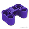 テクニック リフトアーム 2 x 3 - U型：[Dark Purple / ダークパープル]
