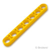 テクニック リフトアーム 薄型 1 x 7：[Yellow / イエロー]