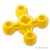 テクニック ギア ノブコグホイール - +方向 軸穴：[Yellow / イエロー]