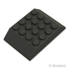 スロープ ダブル 45° 6 x 4：[Black / ブラック]
