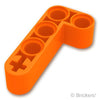テクニック リフトアーム 2 x 4 - L型：[Orange / オレンジ]
