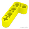 テクニック リフトアーム 2 x 4 - L型：[Neon Yellow / ネオンイエロー]