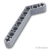 テクニック リフトアーム 1 x 9 - ベント(7 - 3)：[Light Bluish Gray / グレー]