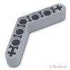 テクニック リフトアーム 1 x 7 - べント(4 - 4)：[Light Bluish Gray / グレー]