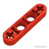 テクニック リフトアーム 薄型 1 x 4 - 軸穴：[Red / レッド]
