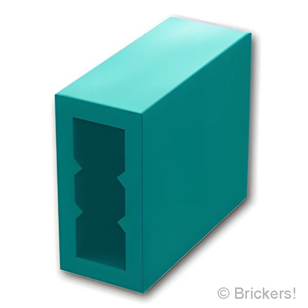 LEGO® パーツ 6428472 ブロック 1 x 2 x 2：[Dark Turquoise / ダークターコイズ] 3245c-107 