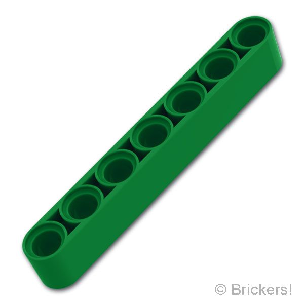 LEGO® パーツ 6038628/6215041 テクニック リフトアーム 1 x 7：[Green / グリーン] 32524-028 