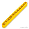テクニック リフトアーム 1 x 11：[Yellow / イエロー]