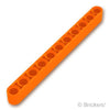 テクニック リフトアーム 1 x 11：[Orange / オレンジ]