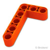 テクニック リフトアーム 3 x 5 - L型：[Reddish Orange / レディッシュオレンジ ]