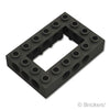テクニック ブロック 4 x 6 - オープンセンター：[Black / ブラック]