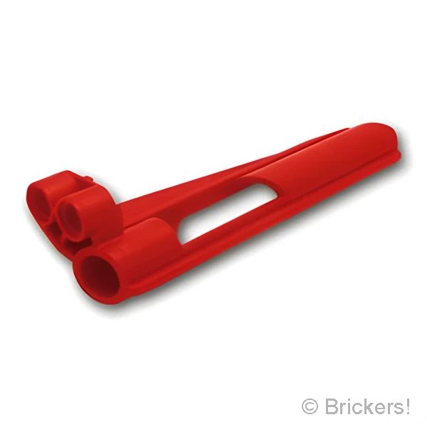 LEGO® パーツ 4193846 テクニック パネル フェアリング #07 - スモールロング ラージホール A：[Red / レッド] 32534-021 
