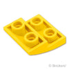 スロープ インバート カーブ 2 x 2 x 2/3：[Yellow / イエロー]