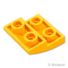 スロープ インバート カーブ 2 x 2 x 2/3：[Bt,Lt Orange / ブライトライトオレンジ]