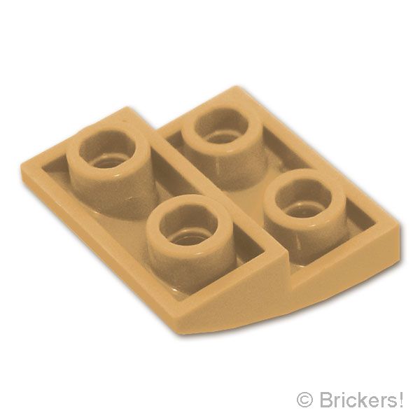 LEGO® パーツ 6630071 スロープ インバート カーブ 2 x 2 x 2/3：[Md,Tan / ミディアムタン ] 32803-371 