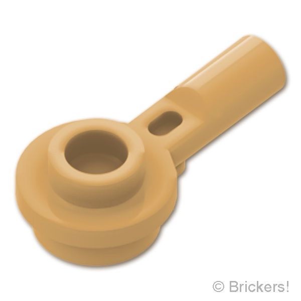 LEGO® パーツ 6630080 バー 1L - 1 x 1 ラウンド プレート：[Md,Tan / ミディアムタン ] 32828-371 