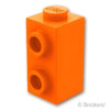 ブロック 1 x 1 x 1 2/3 - 1面スタッド：[Orange / オレンジ]