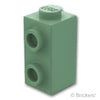 ブロック 1 x 1 x 1 2/3 - 1面スタッド：[Sand Green / サンドグリーン]
