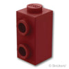 ブロック 1 x 1 x 1 2/3 - 1面スタッド：[Dark Red / ダークレッド]